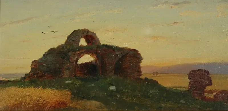 The Ruins of Bulgar. Maison Blanche - Ivan Chichkine