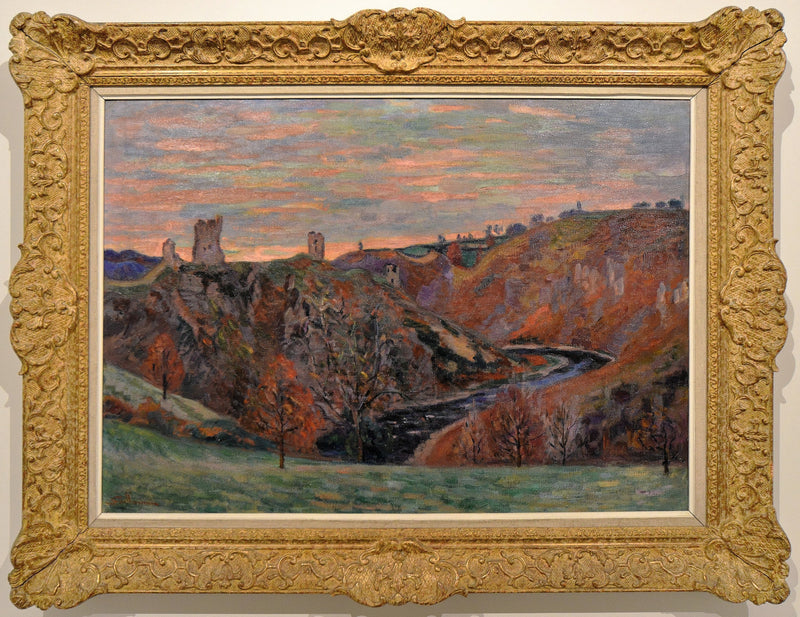 The Ruins of Crozant Castle - Armand Guillaumin