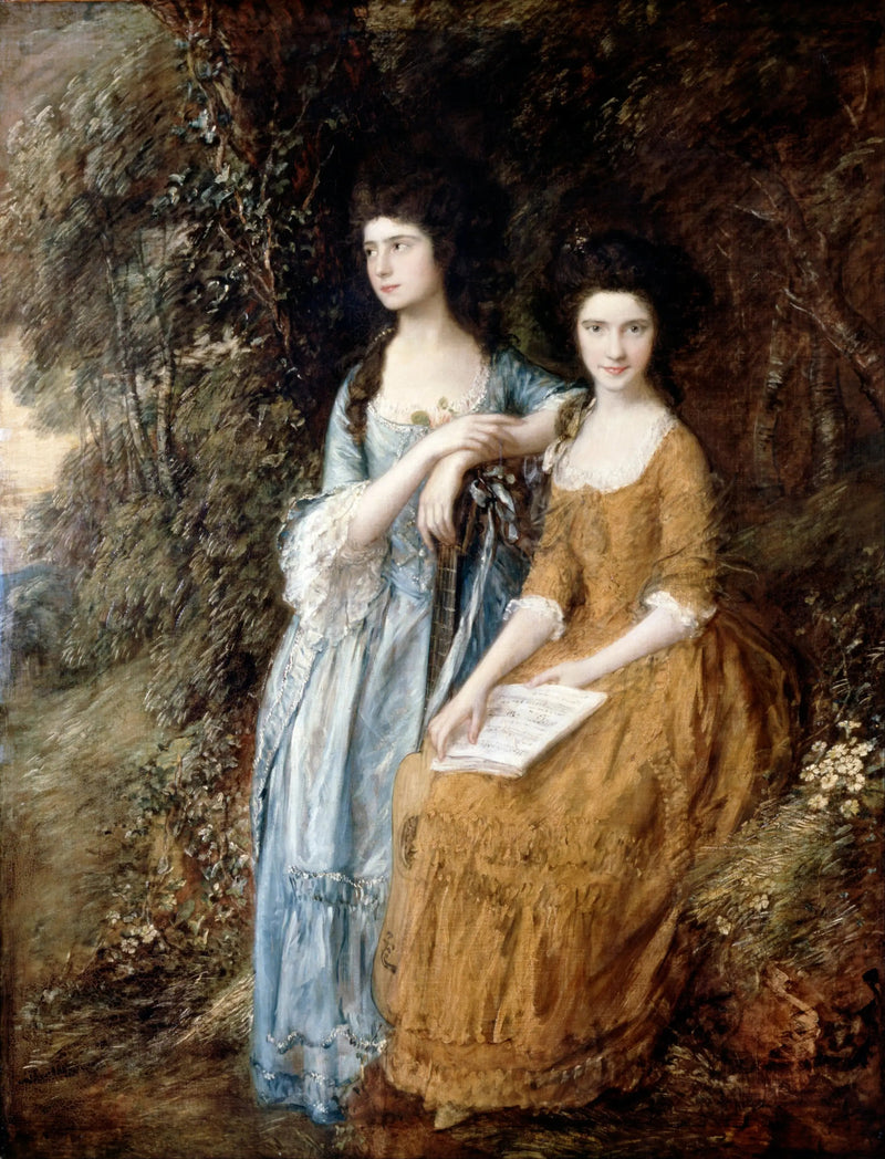 The Linley Sisters - Thomas Gainsborough