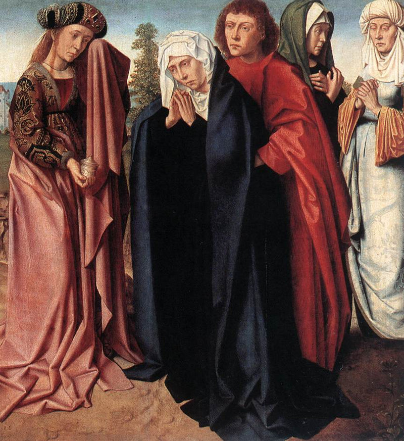 The Holy Women and Saint John at Golgotha - Gérard David