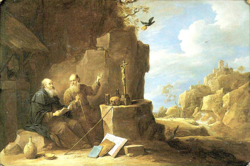 The Saints Paul and Anthony - David Teniers the Younger