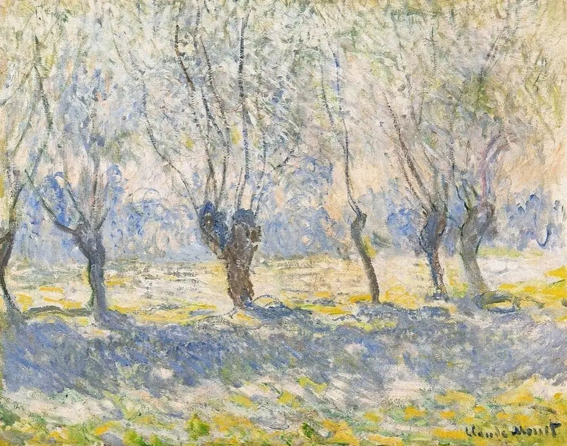 The Willows, Jeffrey - Claude Monet