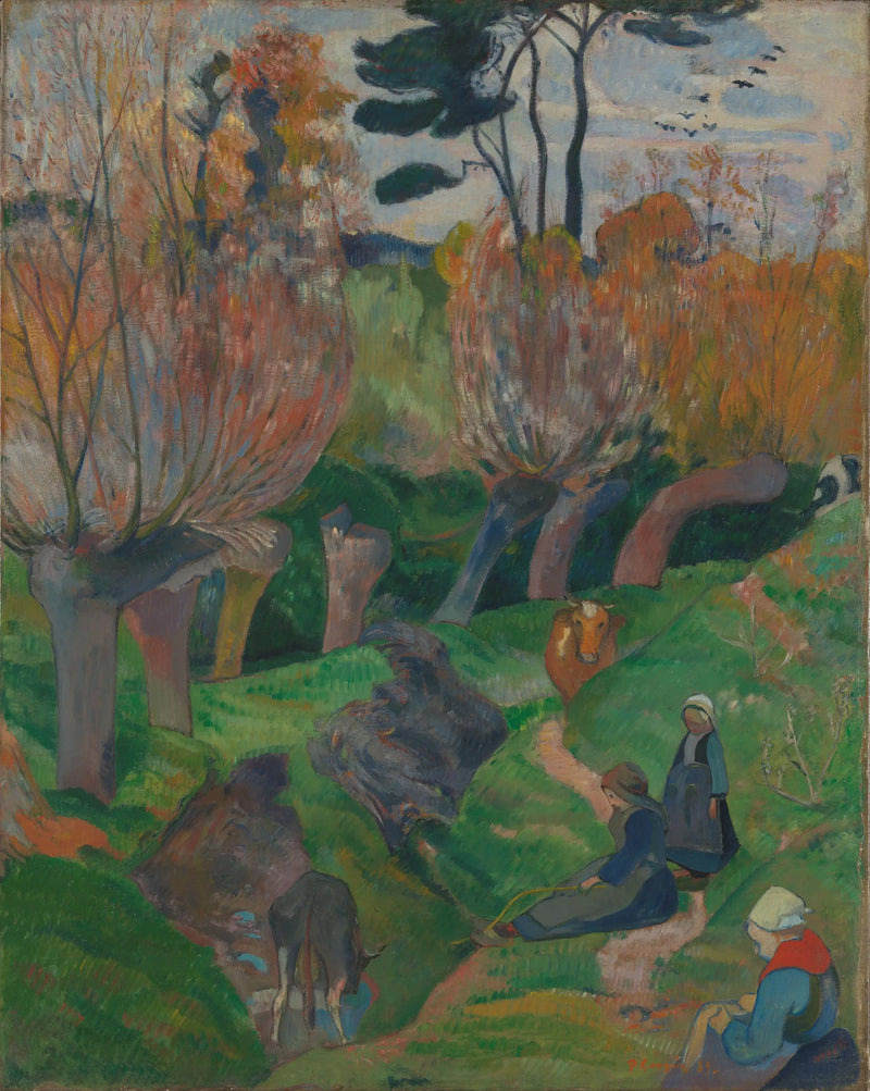 The Willows - Paul Gauguin