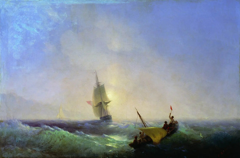 The Shipwreck Salvors - Ivan Aivazovsky