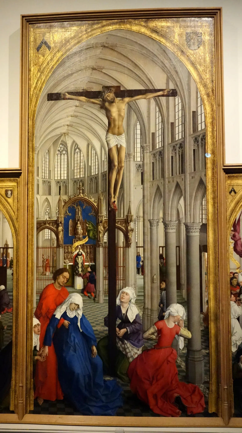 The Seven Sacraments (central panel) - Rogier van der Weyden
