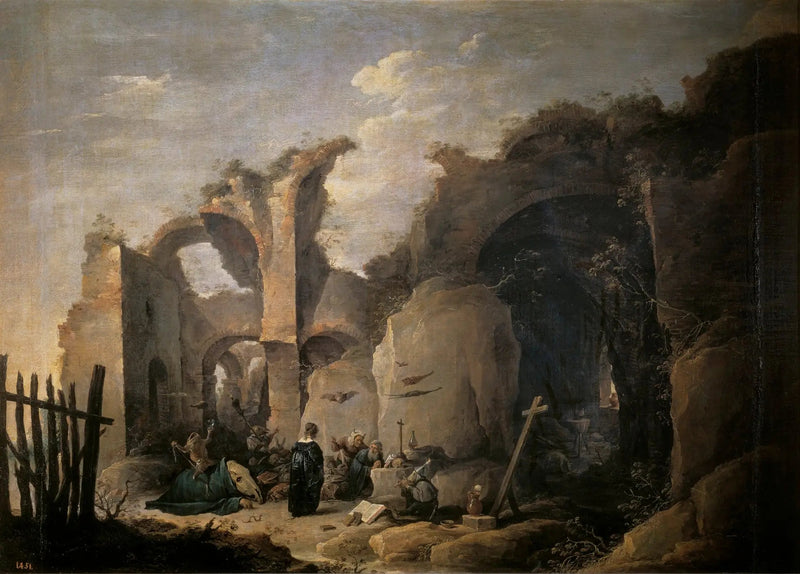 The Temptations of Saint Anthony Abbot - David Teniers the Younger