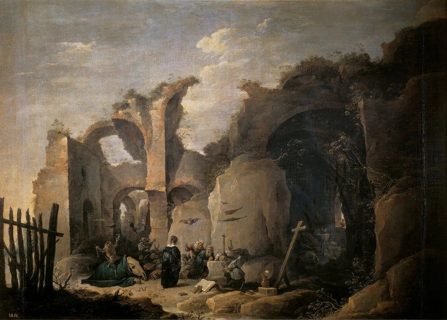 The Temptations of Saint Anthony Abbot - David Teniers the Younger