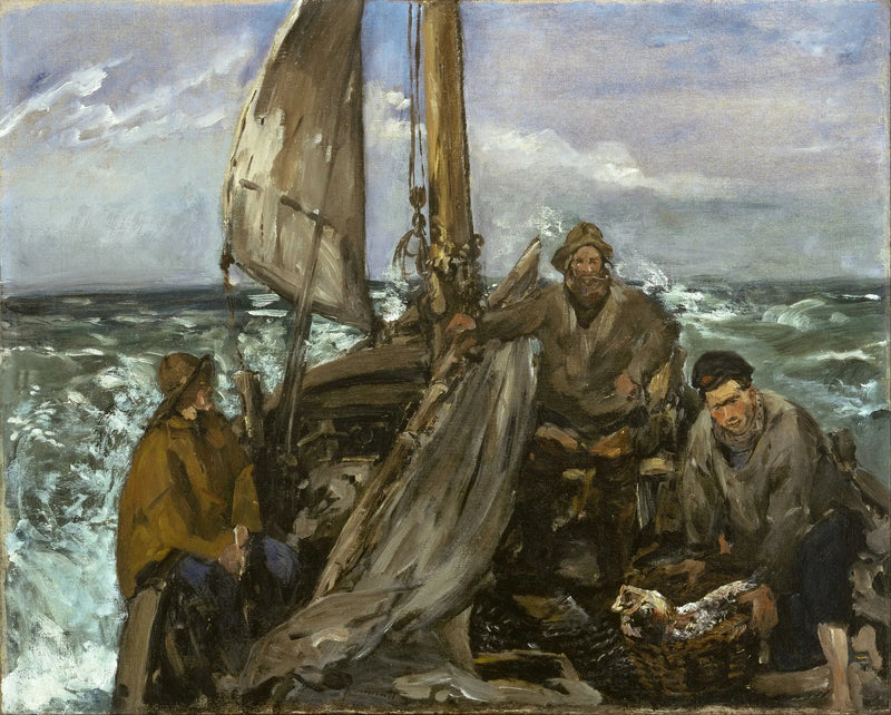 The Workers of the Sea - Édouard Manet