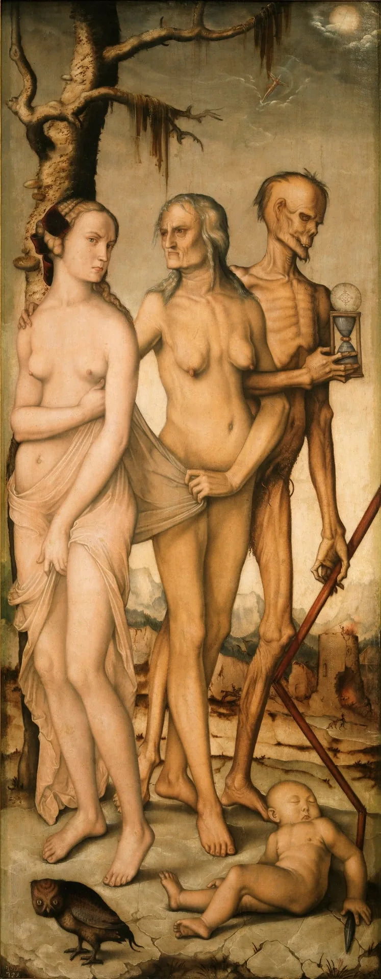 The Three Ages of Woman and Death - Hans Baldung Grien