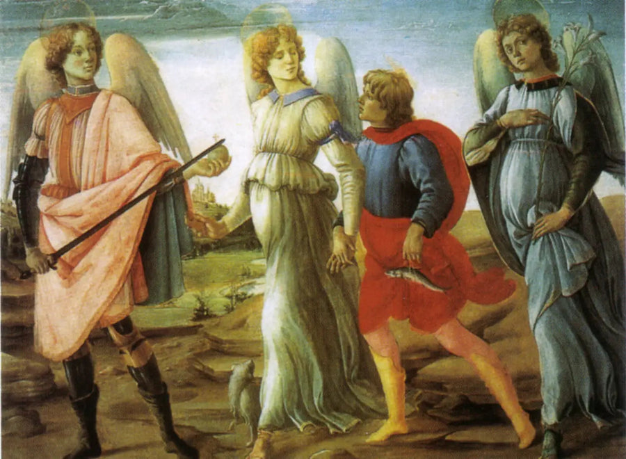The Three Archangels with Tobias - Filippino Lippi