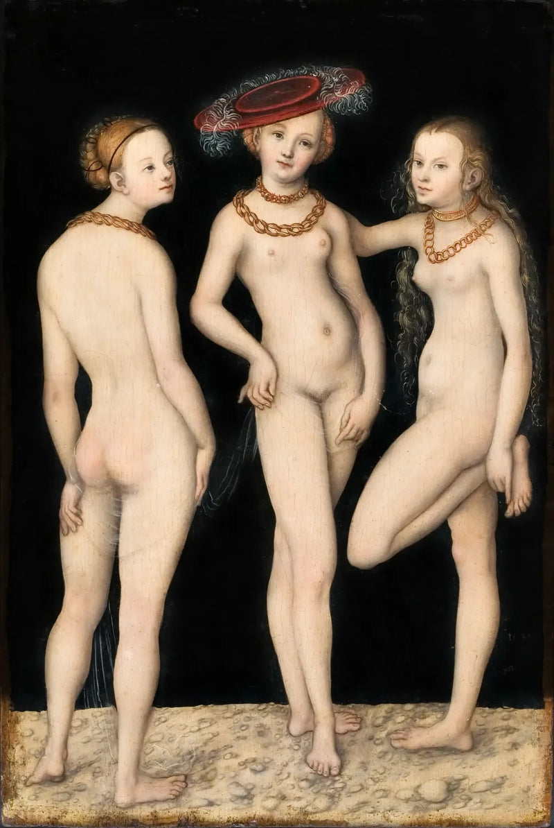 The Three Graces - Lucas Cranach the Elder