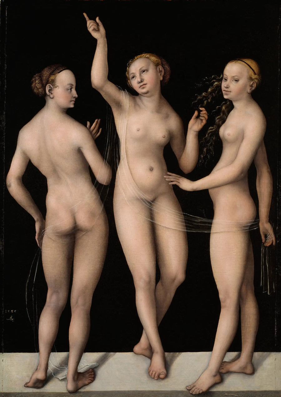 The Three Graces - Lucas Cranach the Elder