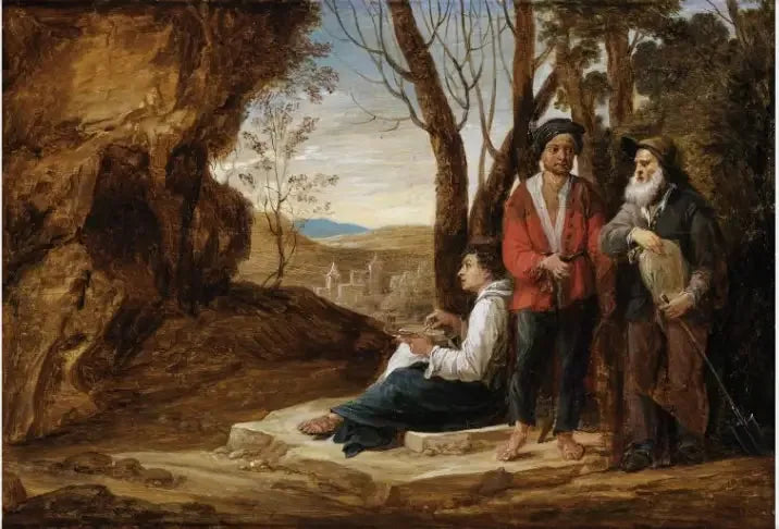 The Three Philosophers - David Teniers the Younger
