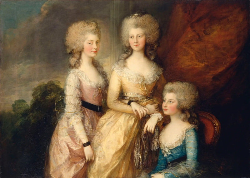 The Three Eldest Princesses - Thomas Gainsborough