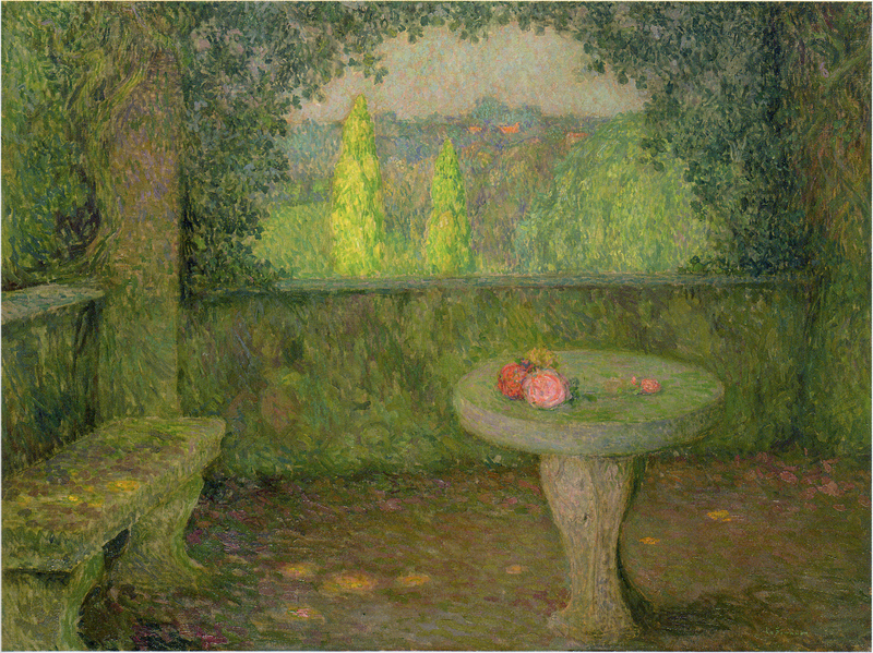 The Three Roses - Henri Le Sidaner