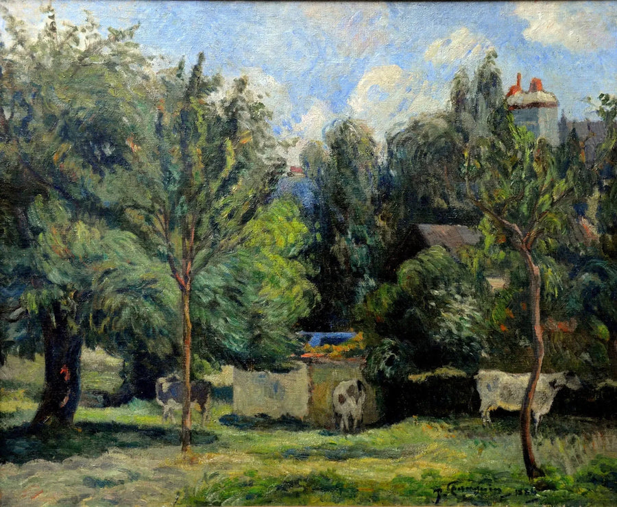 The Three Cows - Paul Gauguin