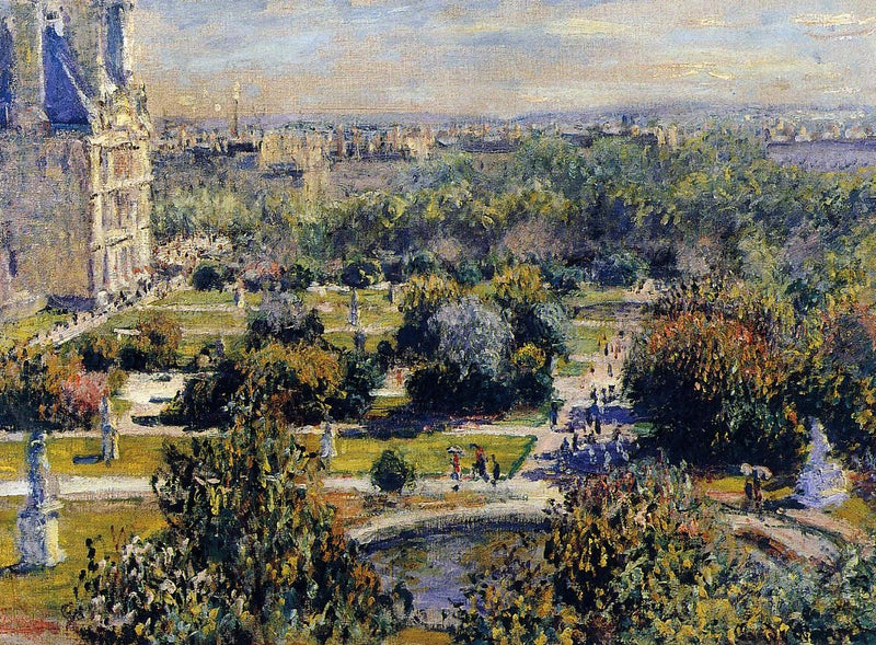 The Tuileries W401 - Claude Monet