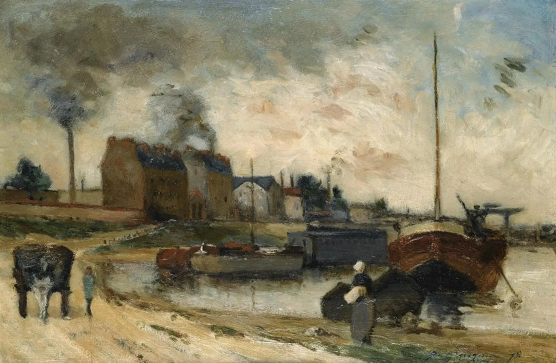The Cail Factories and the Grenelle Quay - Paul Gauguin