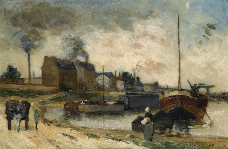 The Cail Factories and the Grenelle Quay - Paul Gauguin