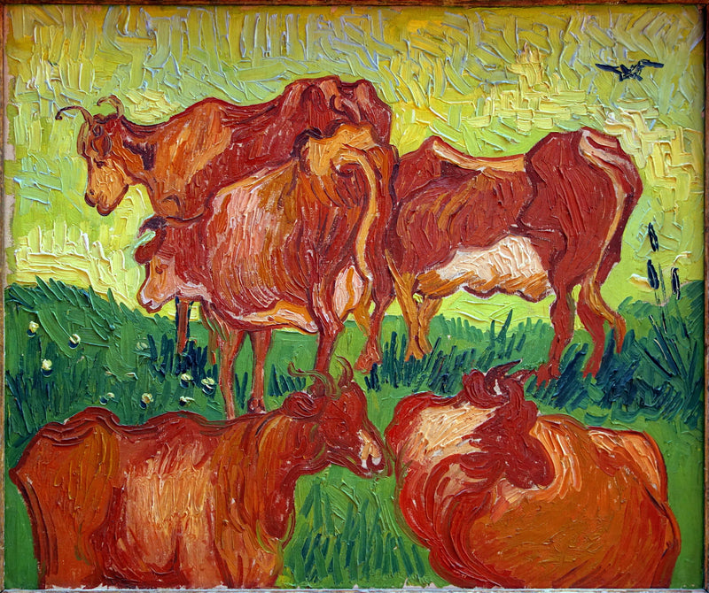 The Cows - Vincent van Gogh