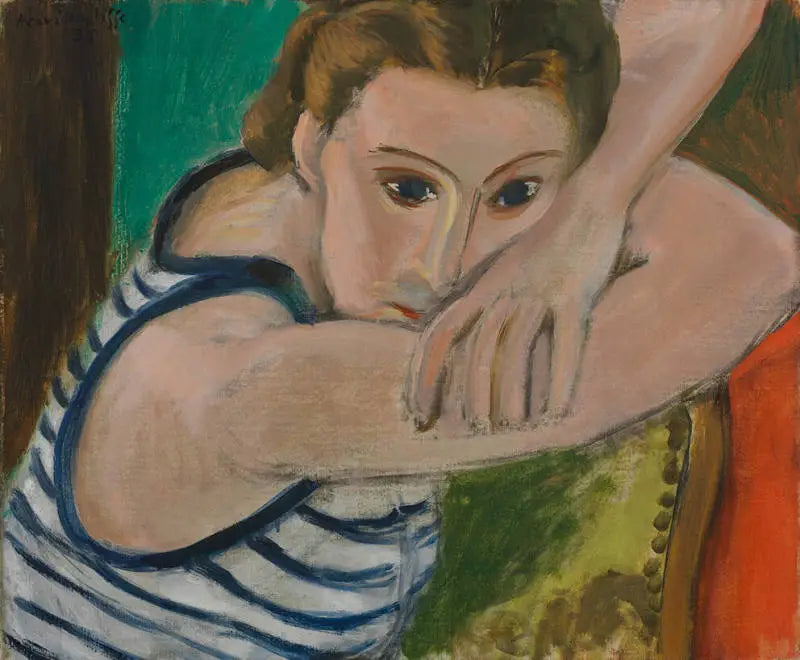 The Blue Eyes - Henri Matisse