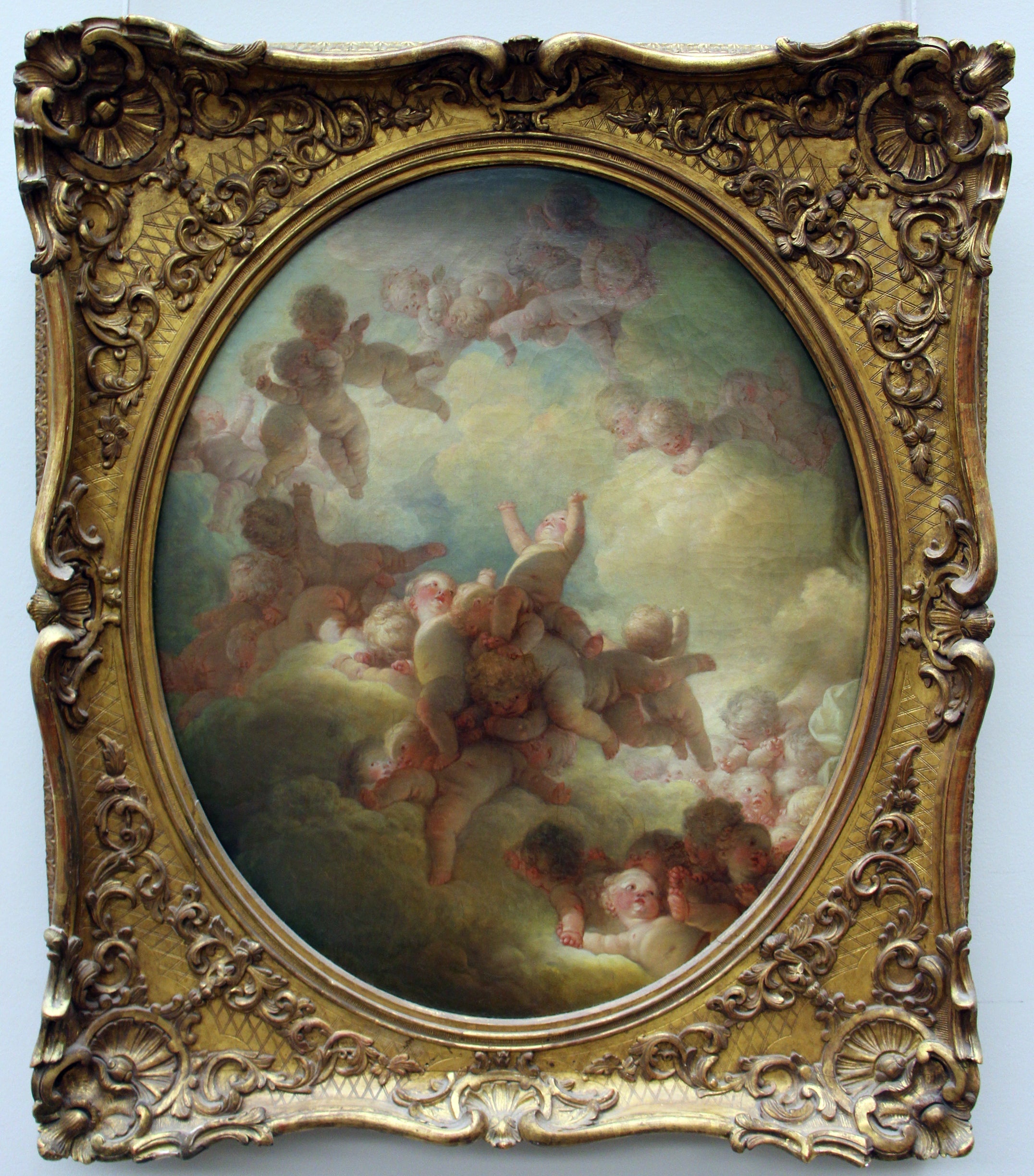 The swarm of love - Jean-Honoré Fragonard