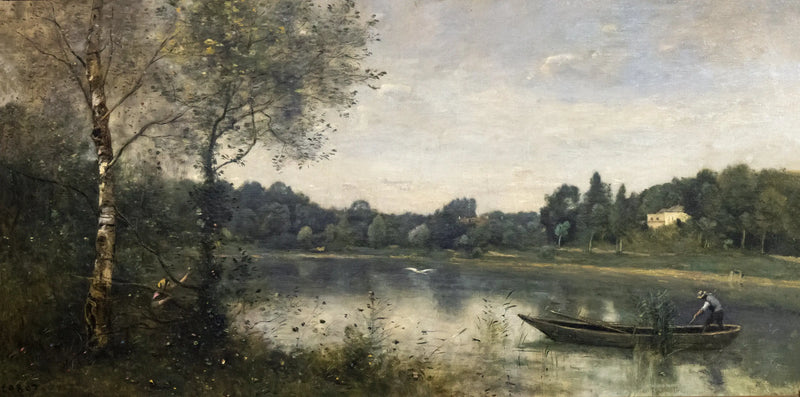 The Pond of Ville-d'Avray - Jean-Baptiste Camille Corot
