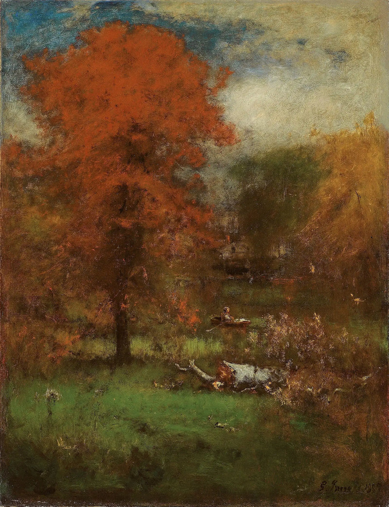 The Mill Pond - George Inness