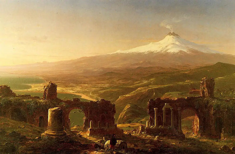 Mount Etna of Taormina - Thomas Cole