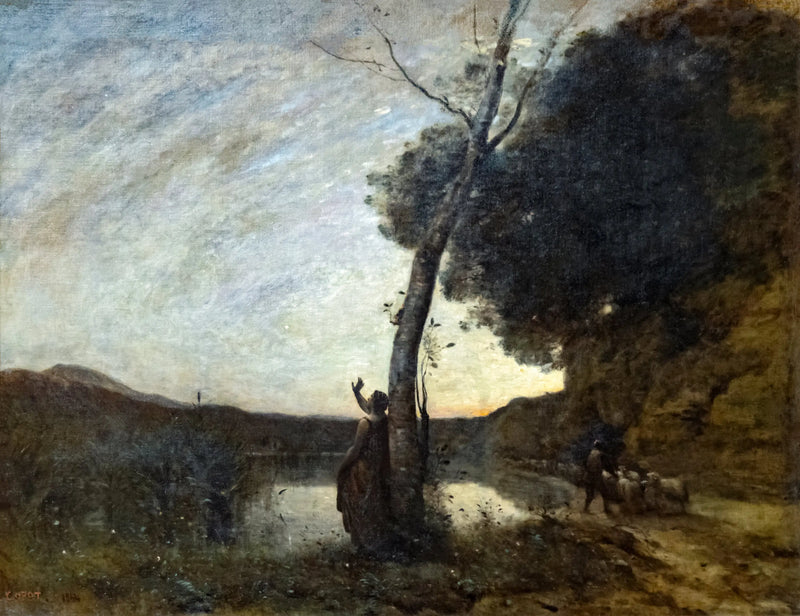 The Star of the Shepherd - Jean-Baptiste Camille Corot