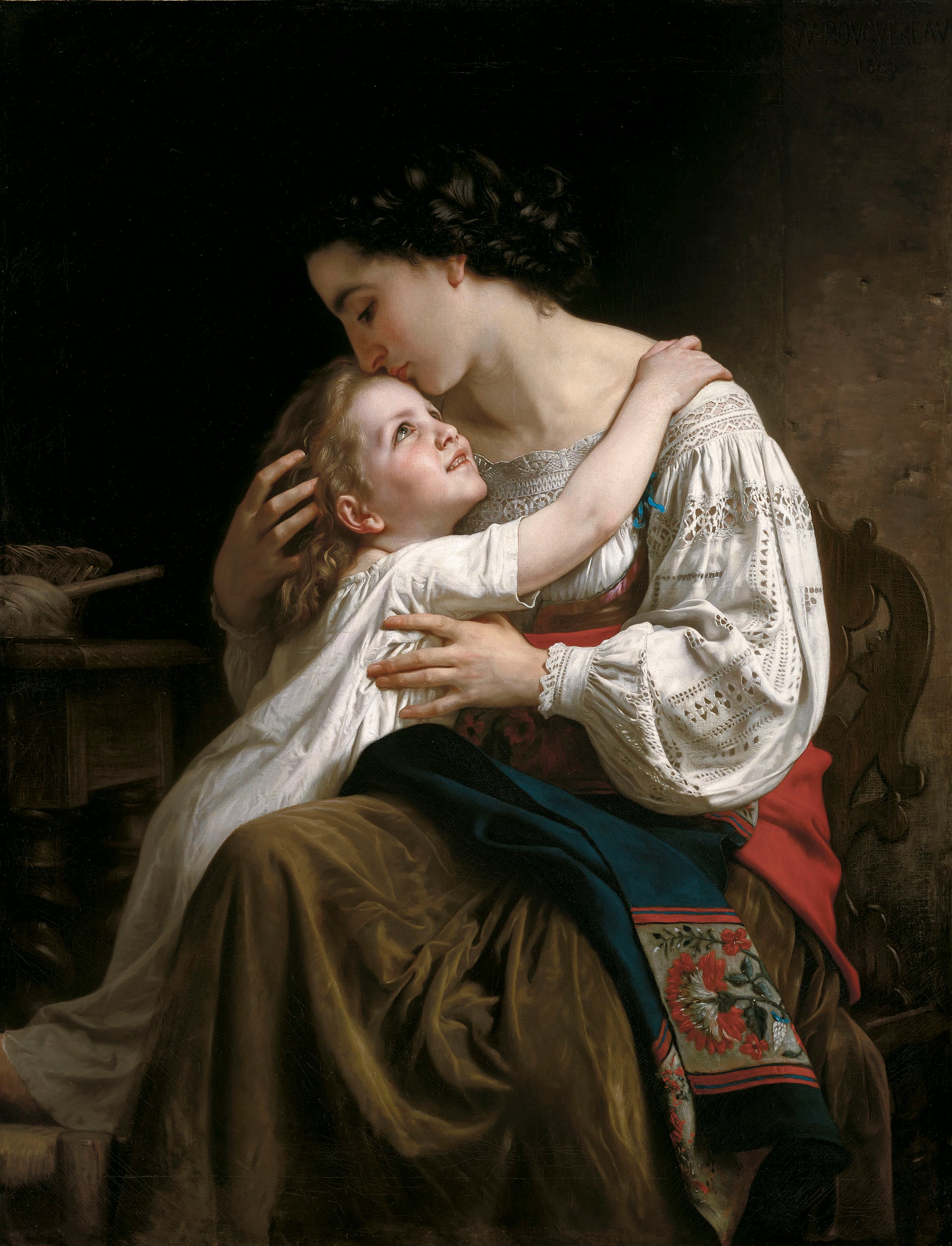 Le Lever (1865) - Bouguereau