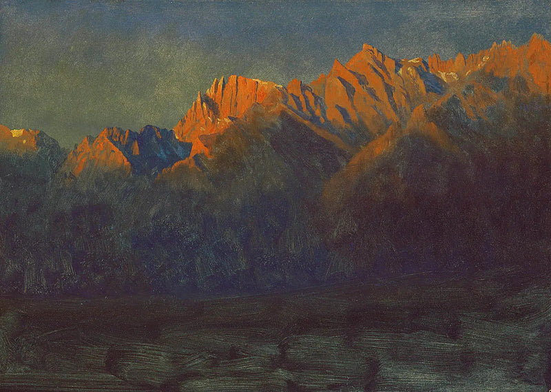 Sunrise in the Sierras - Albert Bierstadt