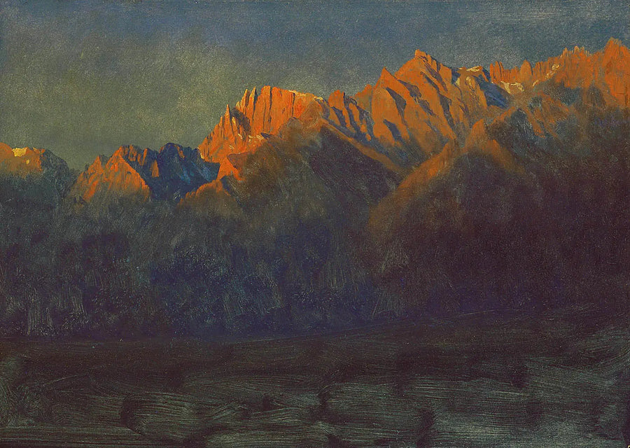 Sunrise in the Sierras - Albert Bierstadt