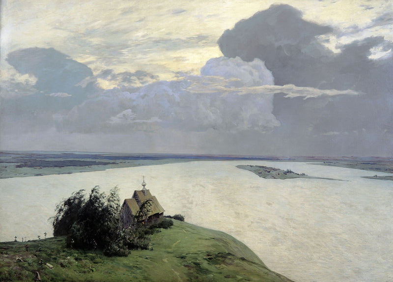 Au-dessus de la paix éternelle - Isaac Levitan