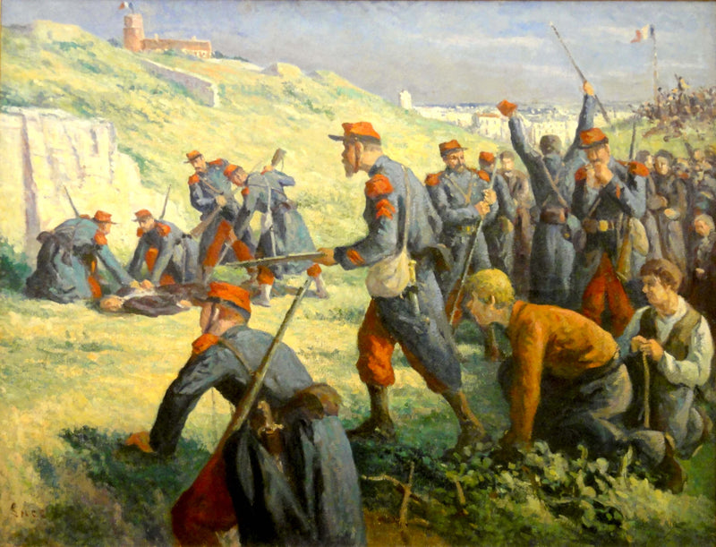 The Execution of Varlin - Maximilien Luce