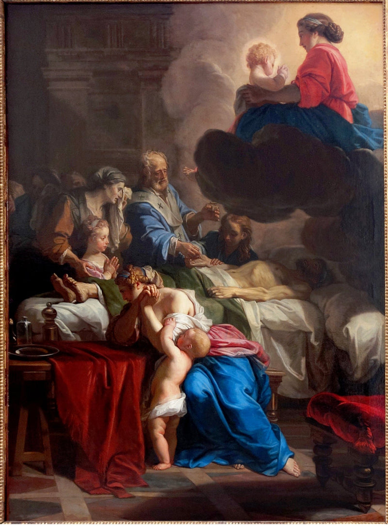 The Extreme Unction - Jean-Baptiste Jouvenet