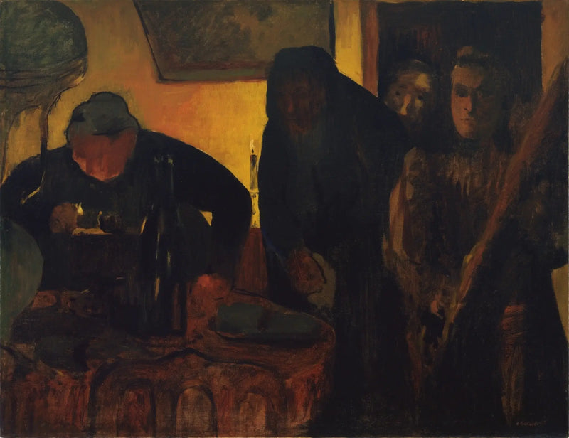The Dinner Hour - Édouard Vuillard