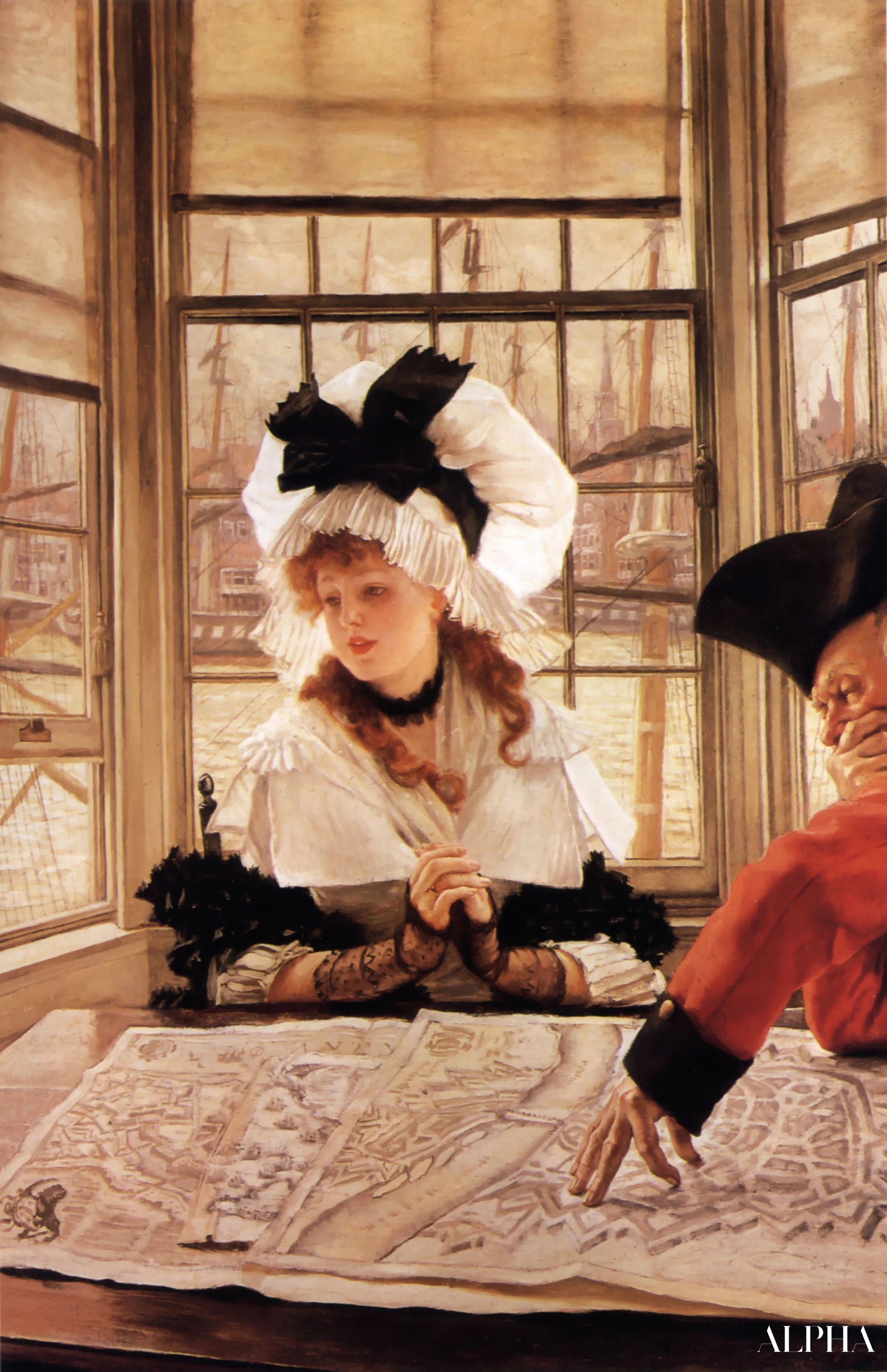 The Boring Story - James Tissot - High-End Reproductions of Paintings and Artwork