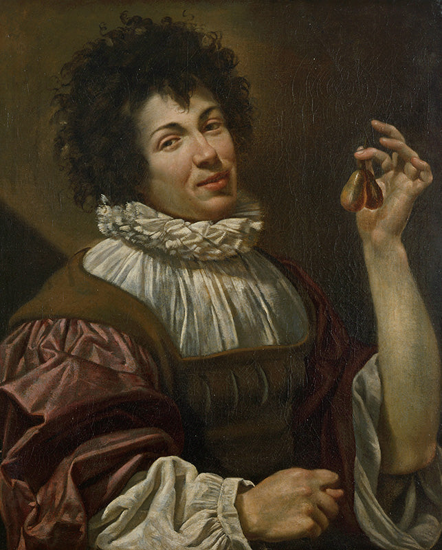 The Man with the Fig - Simon Vouet