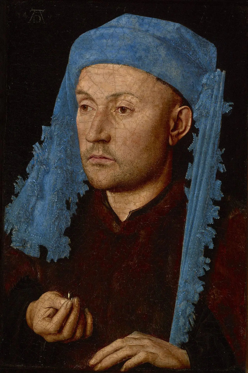 The Man with the Blue Hood - Jan van Eyck