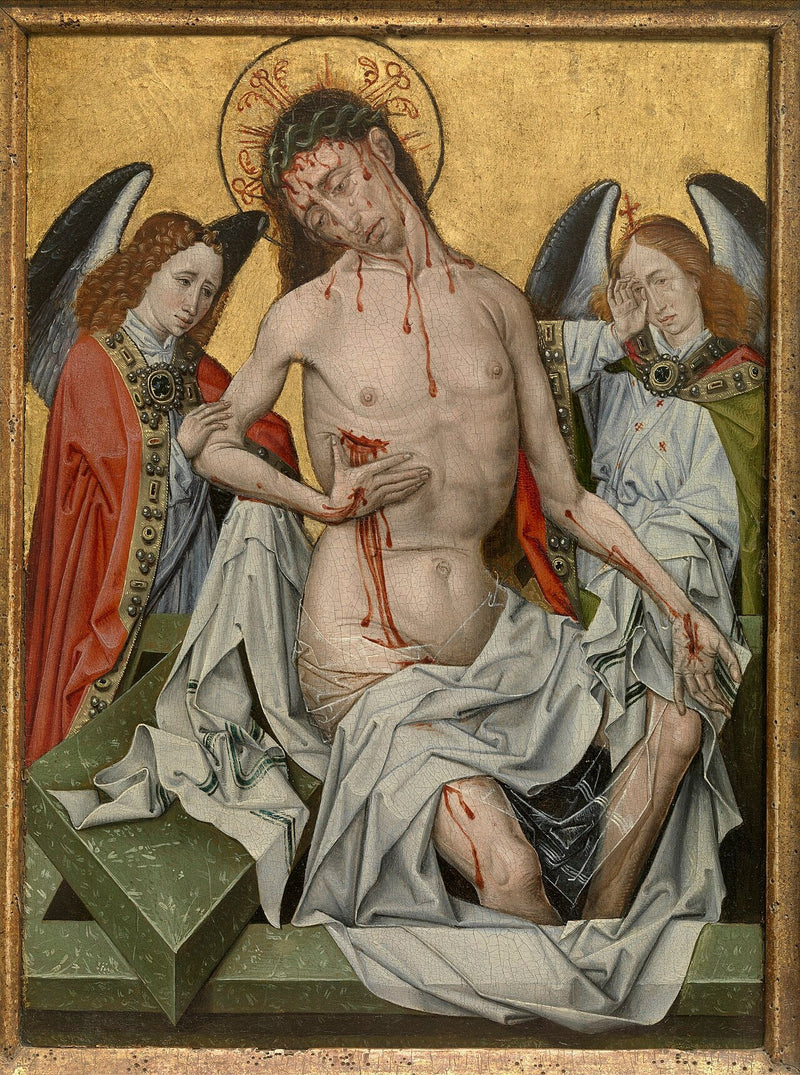 The Man of Sorrows - Master of Flémalle