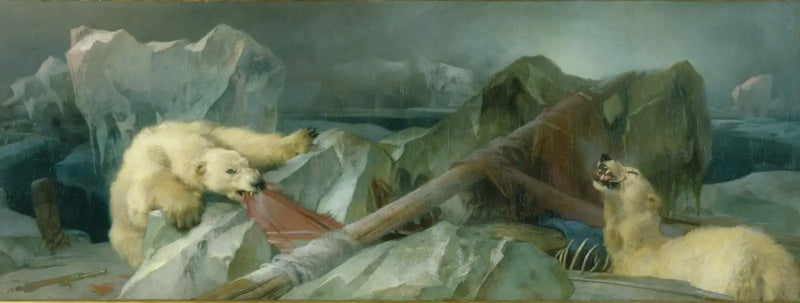 The Man proposes, God disposes - Edwin Henry Landseer