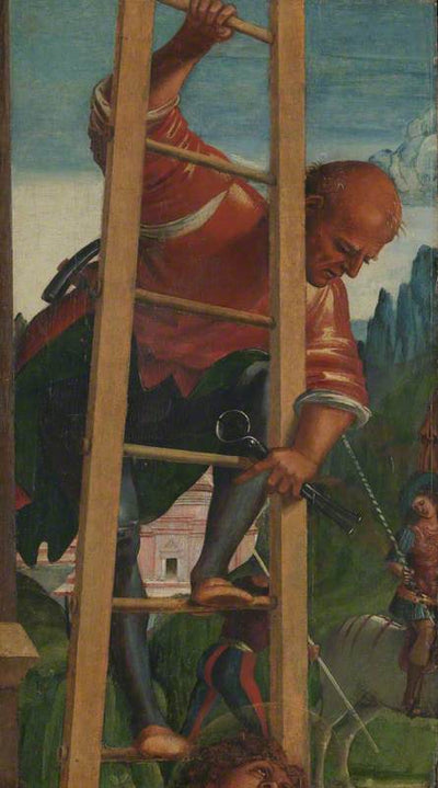 L’homme sur une échelle - Luca Signorelli - Alpha Reproduction