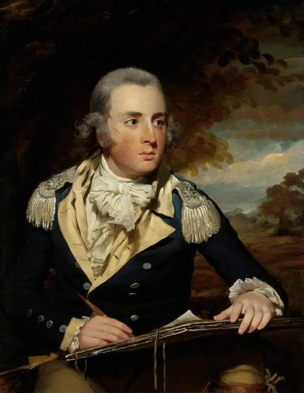Lieutenant-colonel George Lyon (active 1788 - around 1826) - Henry Raeburn