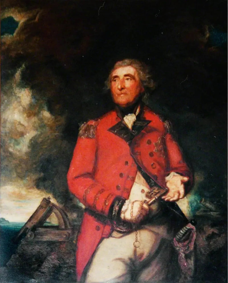 Lieutenant-General George Augustus Eliott (1717–1790), 1st Baron Heathfield, general and defender of Gibraltar, Governor of Gibraltar (1777–1790) - Joshua Reynolds
