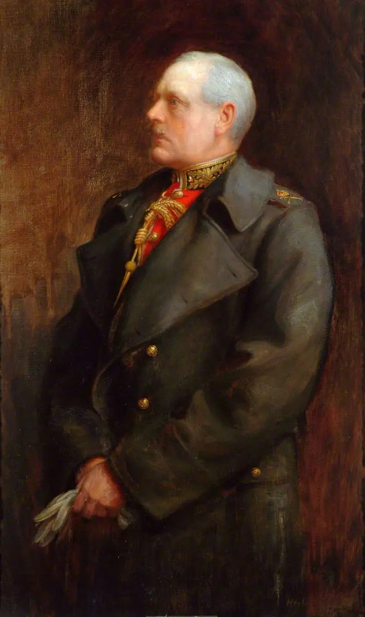 Lieutenant-General Sir William Edmund Franklyn, KCB, Colonel of the Regiment (1906–1914) - Herbert Draper