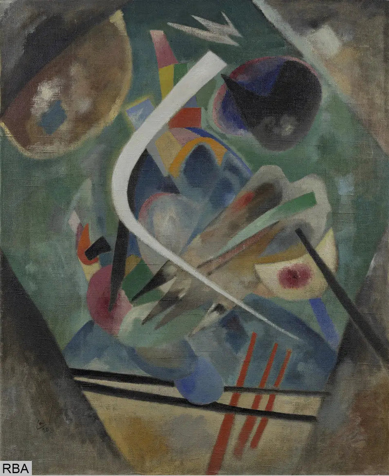 White Line - Vassily Kandinsky