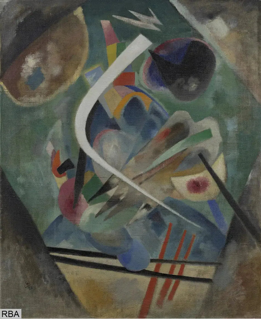 White Line - Vassily Kandinsky