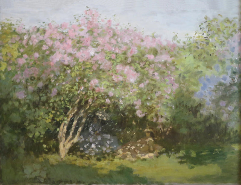 Lilac in the sun W204 - Claude Monet