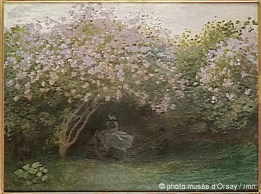 Lilacs, Gray Weather - Claude Monet